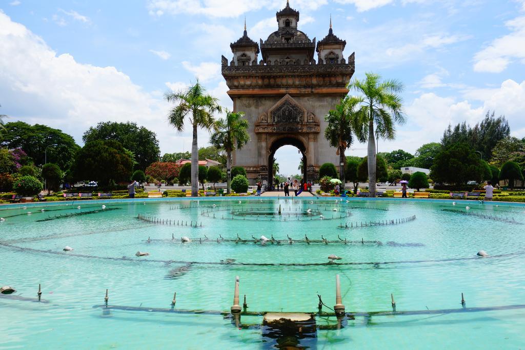 Vientiane Backpackers Hostel Ngoại thất bức ảnh