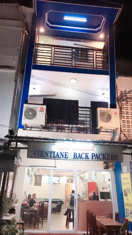 Vientiane Backpackers Hostel Ngoại thất bức ảnh